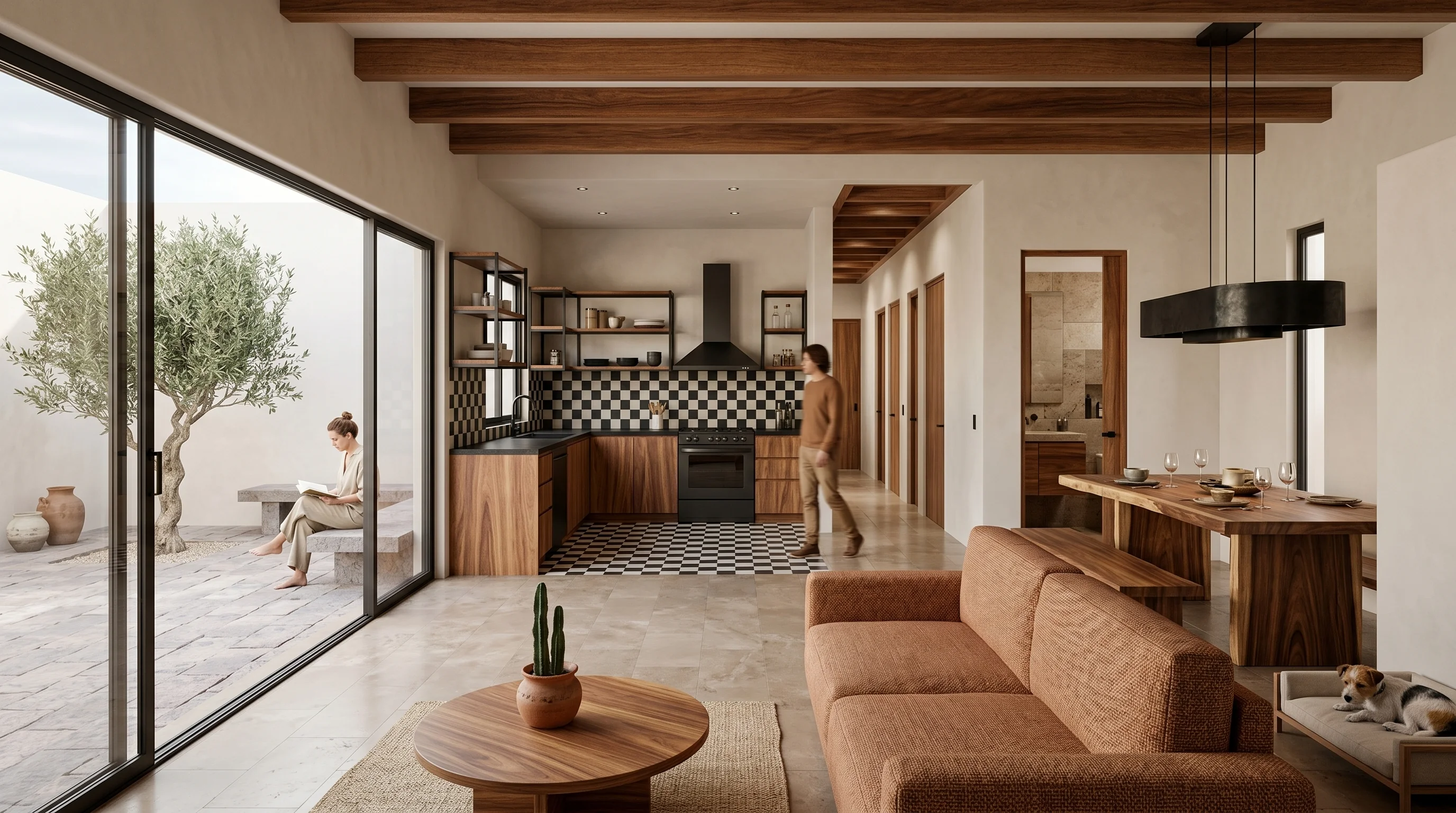 Interior de una propiedad Dorly